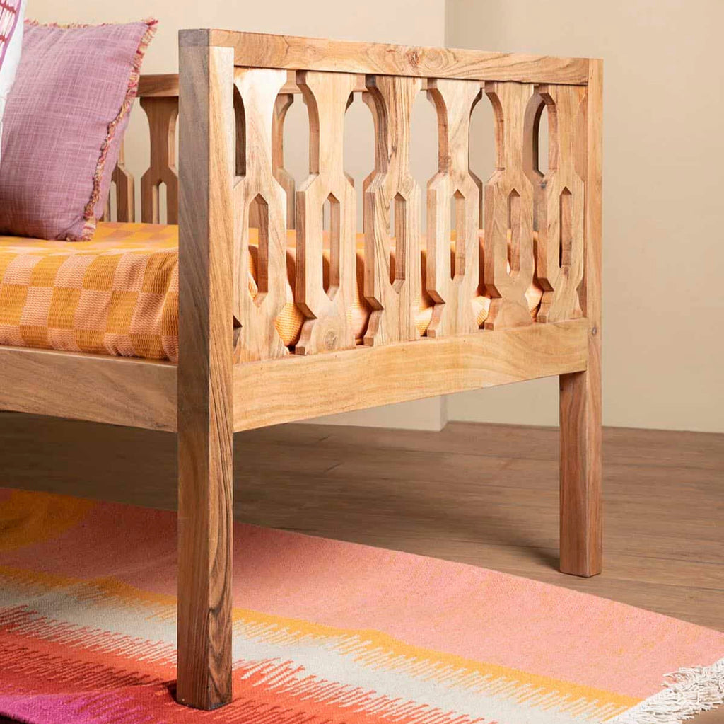 Coastal Retreat Acacia Wood Day Bed