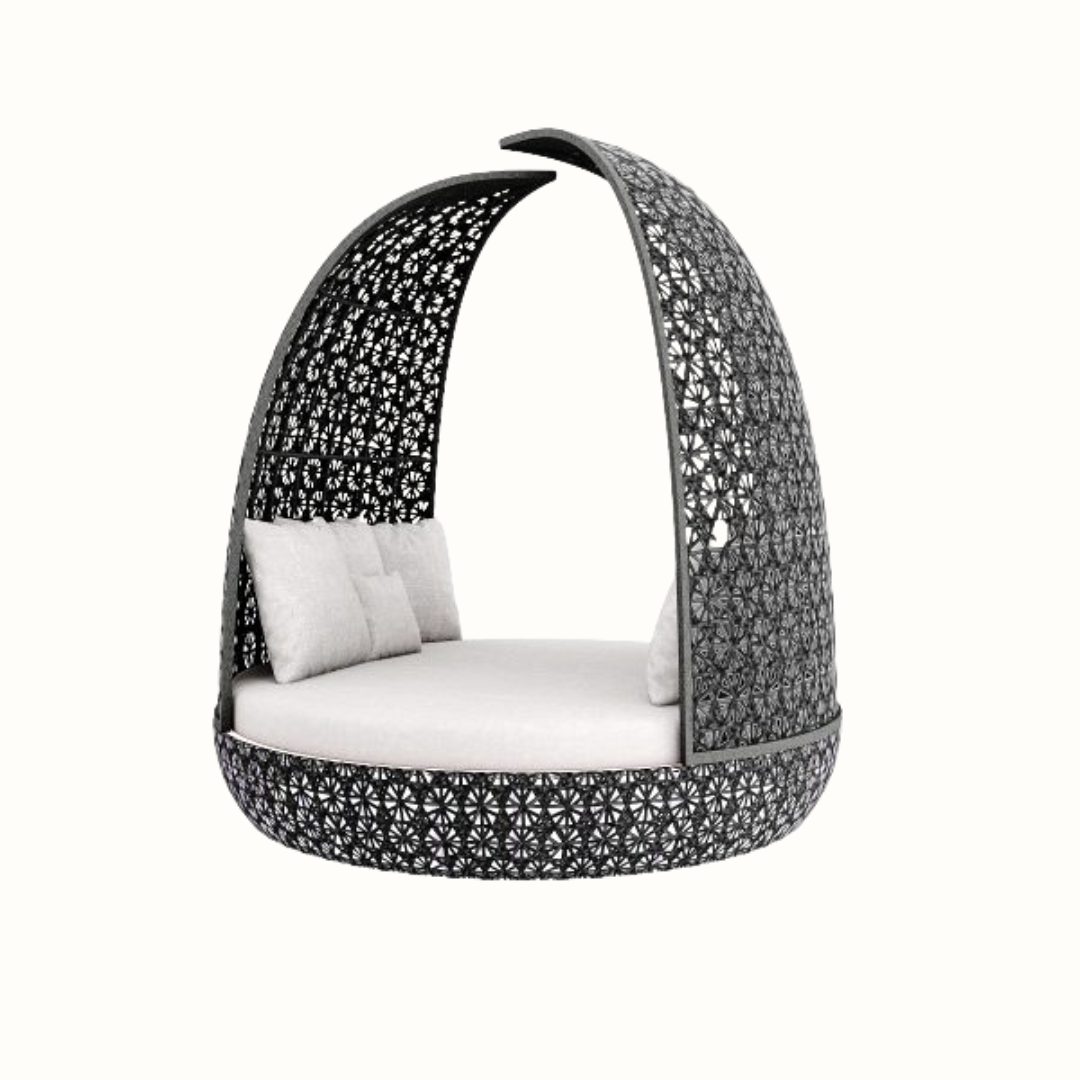 Cushioned Lounger Day Bed