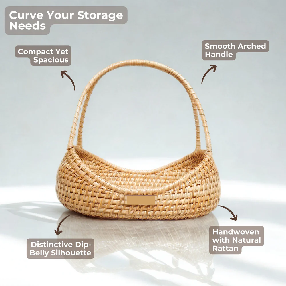 Breezy Bin Rattan Basket