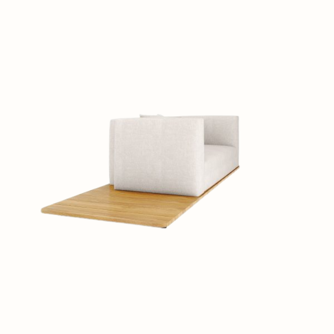 Left Section Sofa with Cushions