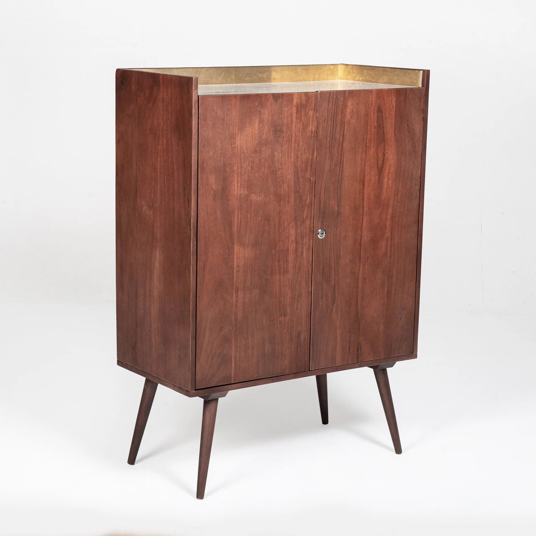 Scandi Teakwood Bar Unit