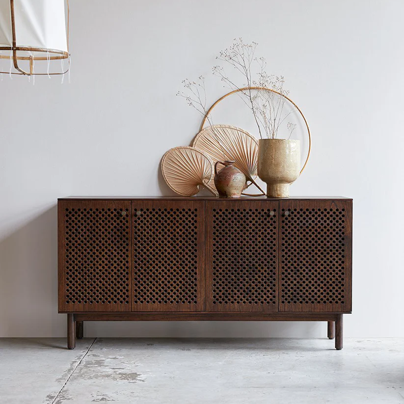 Helios Solid Wood Sideboard – Stylish Storage Solution