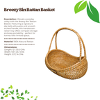 Breezy Bin Rattan Basket