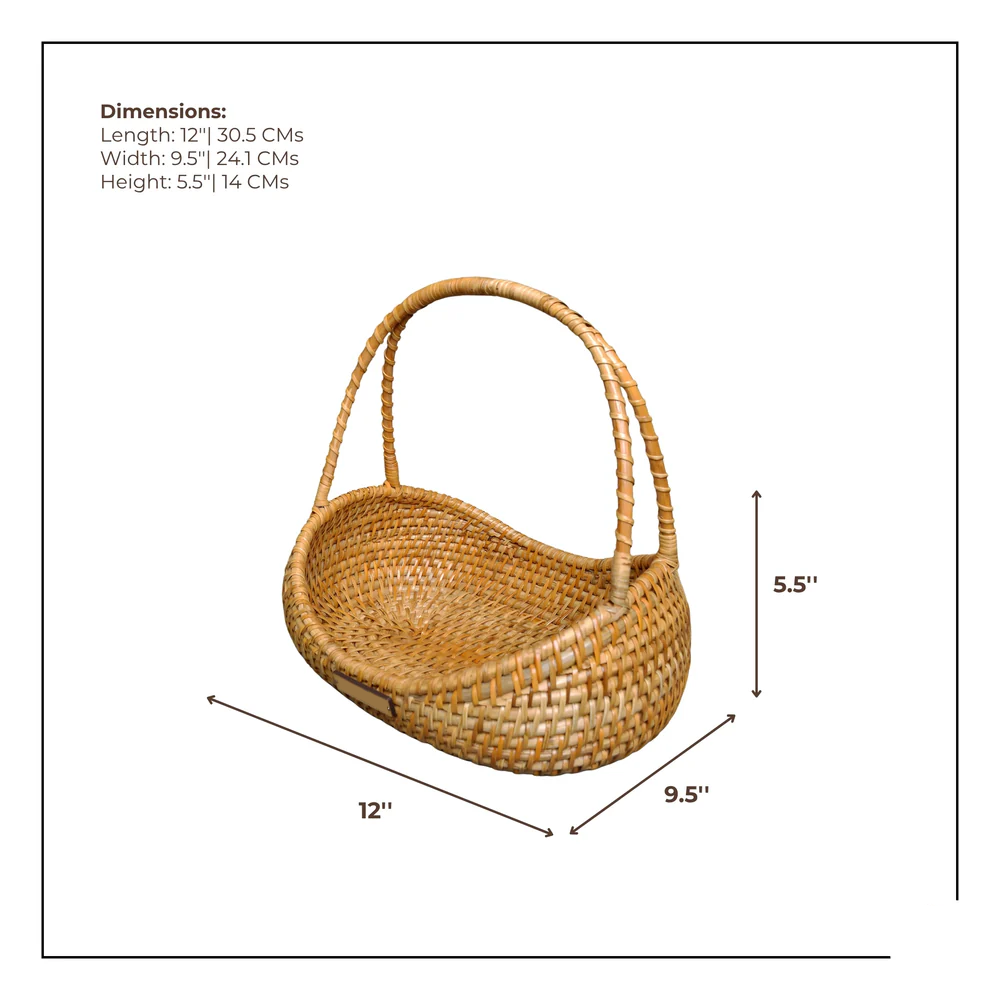 Breezy Bin Rattan Basket
