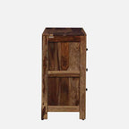 Rustic Allure Sheesham Wood Chest of Drawers