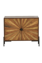 Sunburst Designer Sideboard Cabinet
