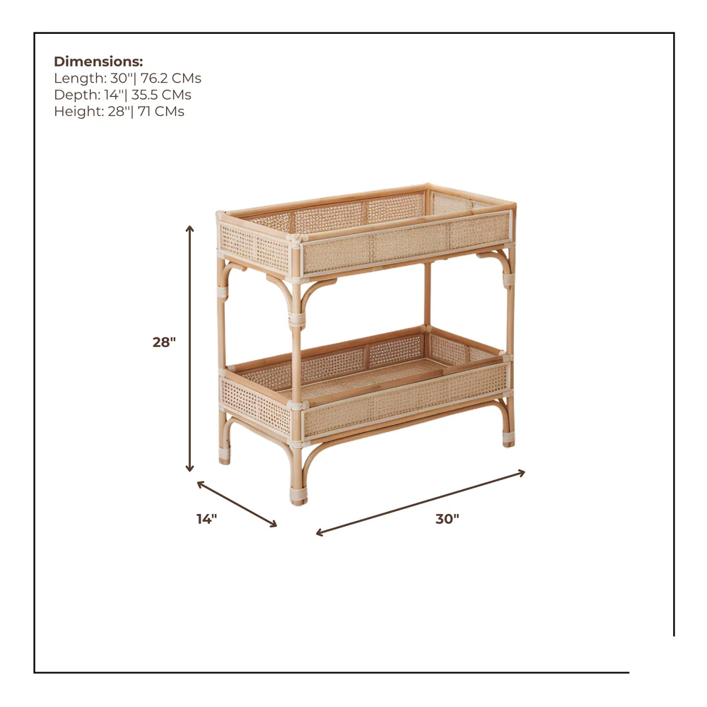 Coaster Set Drink Dock with Bamboo Engraved Design (Set of 4)