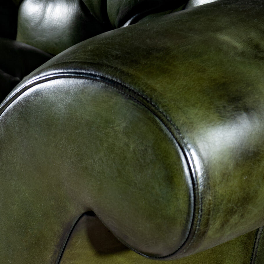Danube Chesterfield Leather Sofa