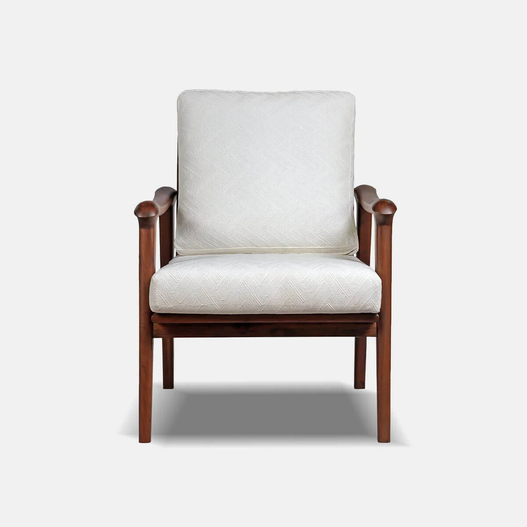 Handcrafted Elegant Teak Enigma Chair