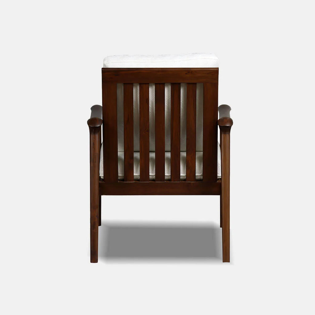 Handcrafted Elegant Teak Enigma Chair