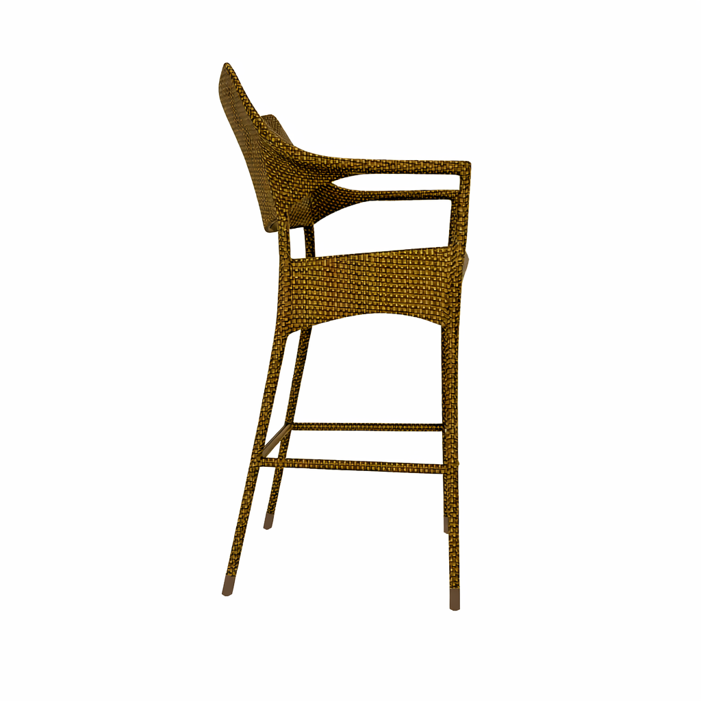 BAR STOOL WITH ARMS WITH CUSHION (AHO/001/006)