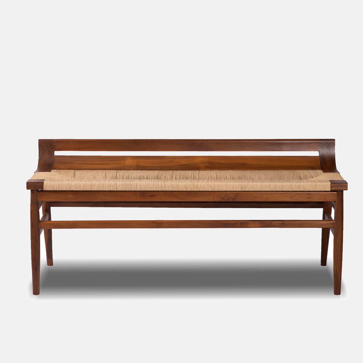Woven Elegance Bench