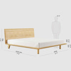 Nirvana Teak Bed
