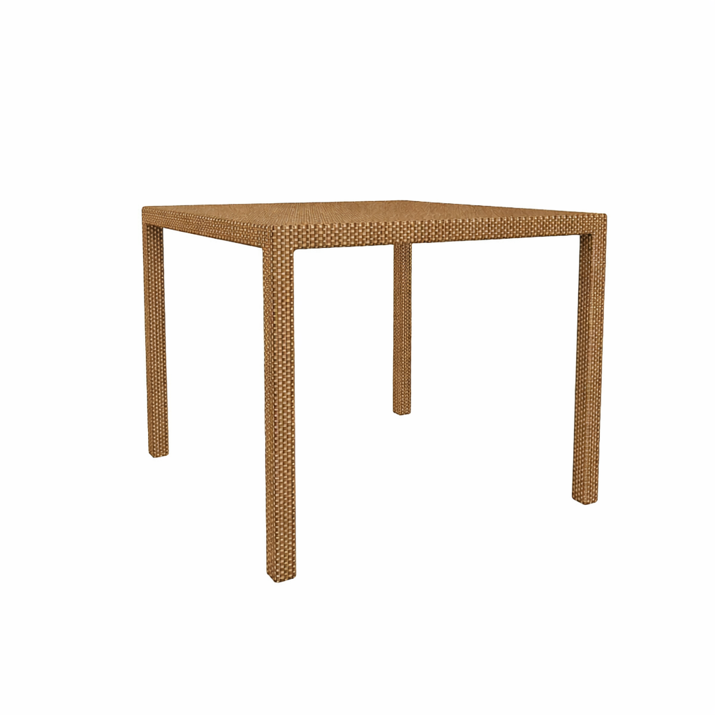 DINING TABLE WITH GLASS TOP (AHO/032/002)