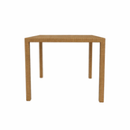 DINING TABLE WITH GLASS TOP (AHO/032/002)