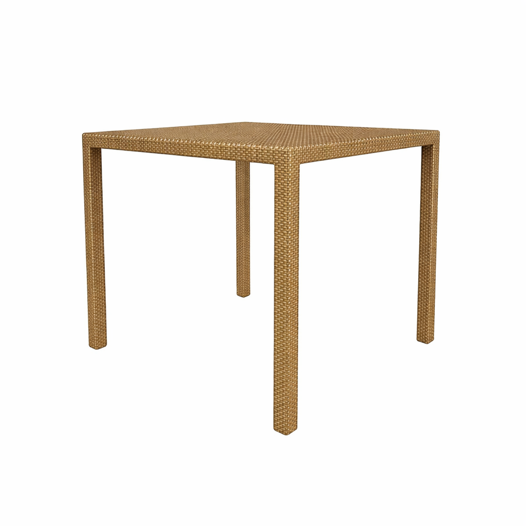 DINING TABLE WITH GLASS TOP (AHO/032/002)