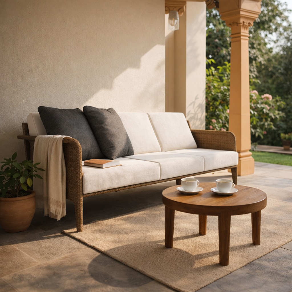 MODULAR SOFA 3 RIGHT ARM WITH CUSHION (AHO/018/014)