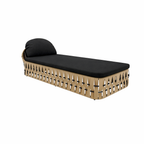 SUNLOUNGER WITH CUSHION (AHO/058/008)
