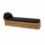 SUNLOUNGER WITH CUSHION (AHO/058/008)