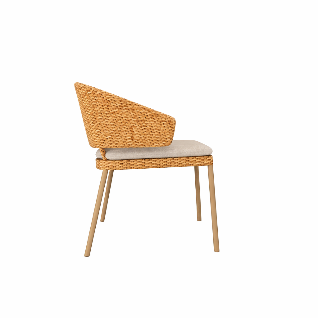 DINING ARMCHAIR WITH CUSHION (AHO/015/002)