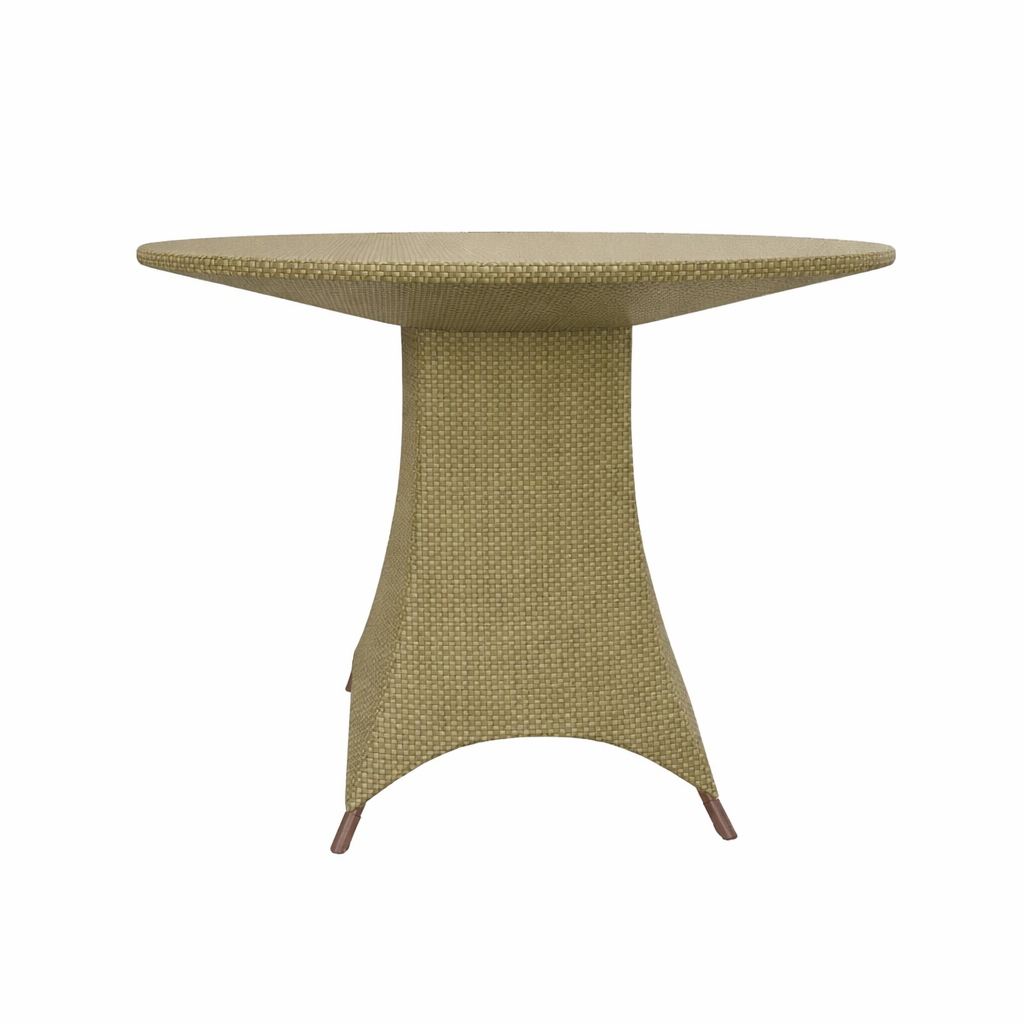 DINING TABLE WITH GLASS TOP (AHO/011/003)