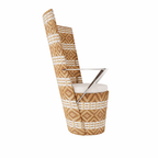 HIGH ARMCHAIR WITH CUSHION (AHO/020/001)