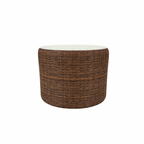 SIDE TABLE WITH GLASS TOP (AHO/012/008)
