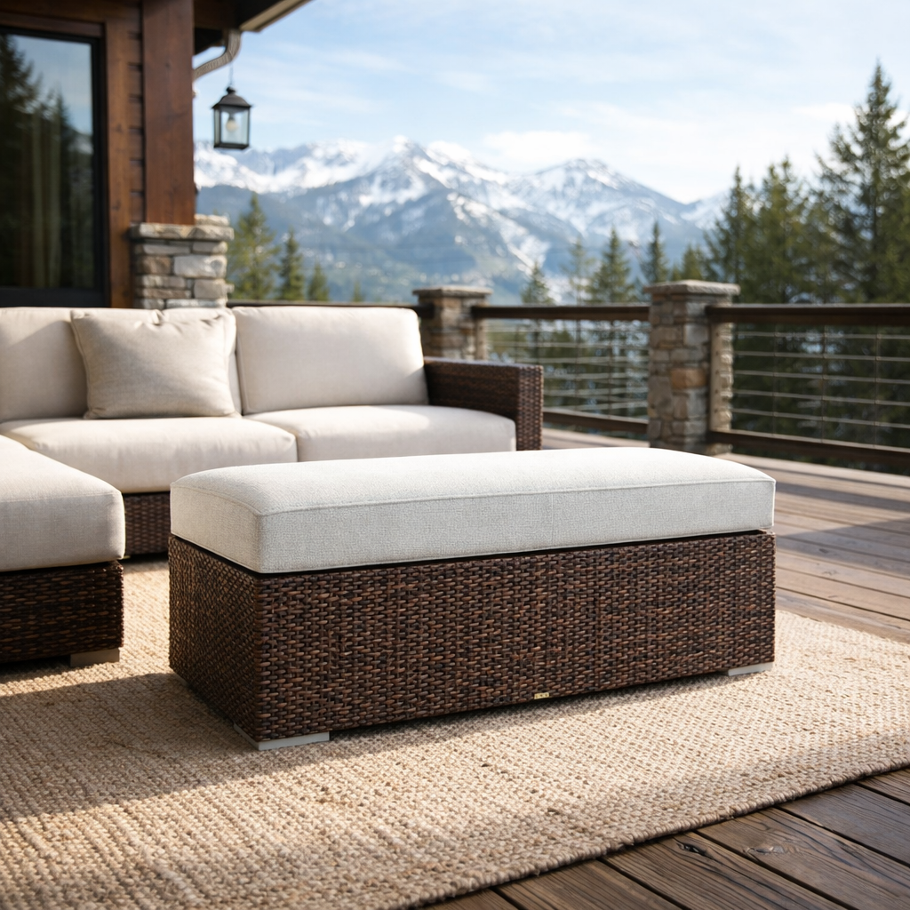 POUF WITH CUSHION (AHO/031/005)