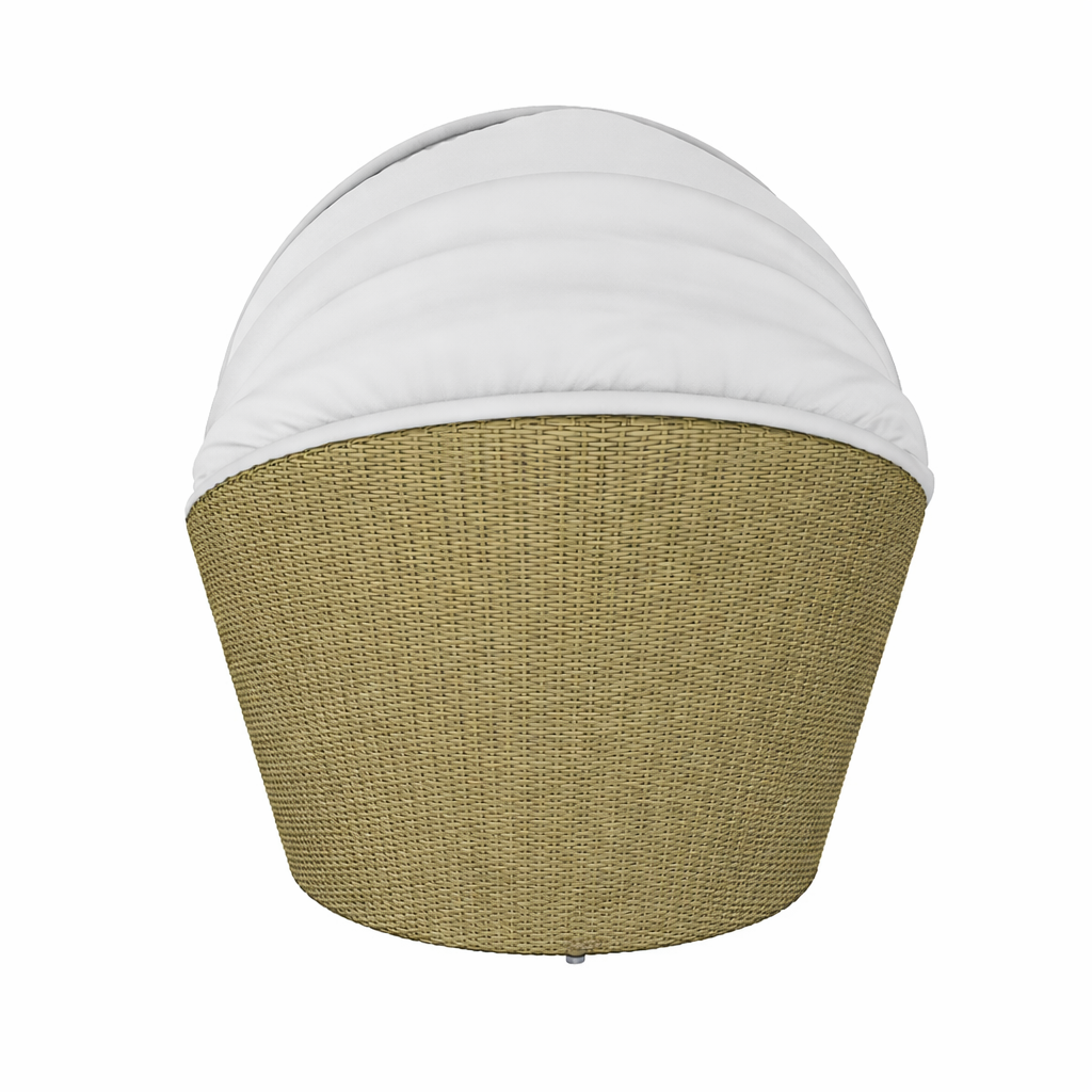 DAYBED WITH CANOPY & CUSHION (AHO/039/001)