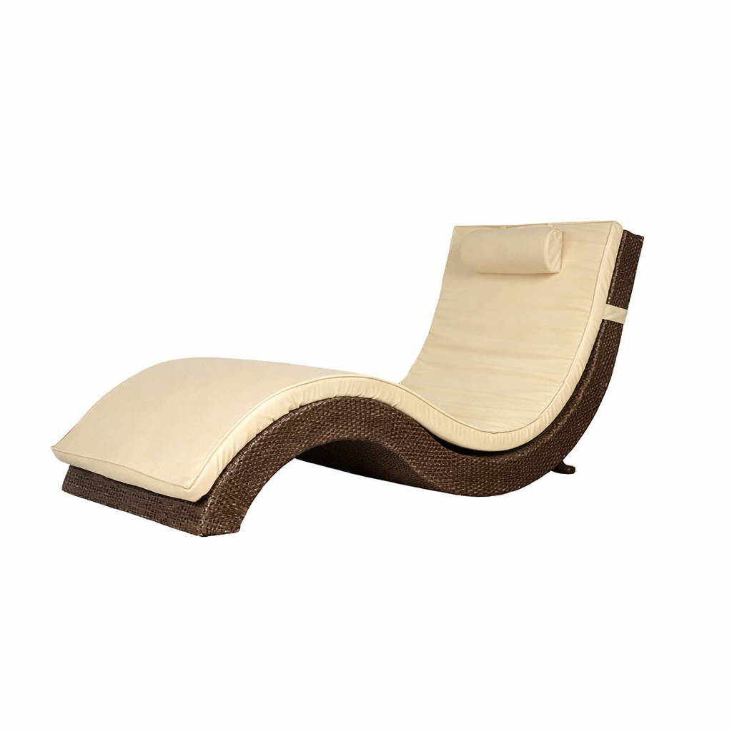 S LOUNGER WITH CUSHIONS (AHOC/802/001)