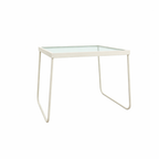 SIDE TABLE WITH GLASS TOP (AHO/047/010)