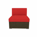 SINGLE SEATER CENTER MODULE WITH CUSHION (AH006/002)