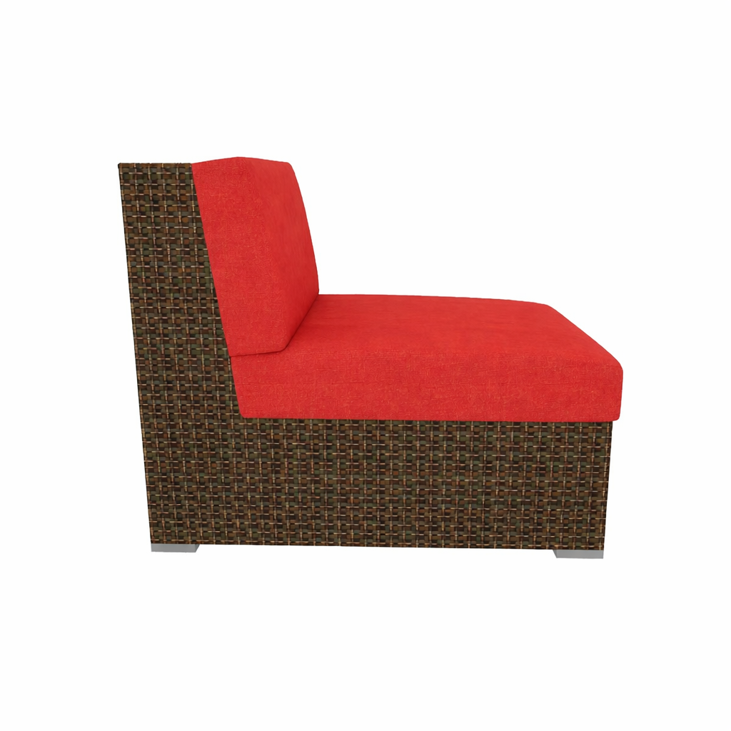 SINGLE SEATER CENTER MODULE WITH CUSHION (AH006/002)