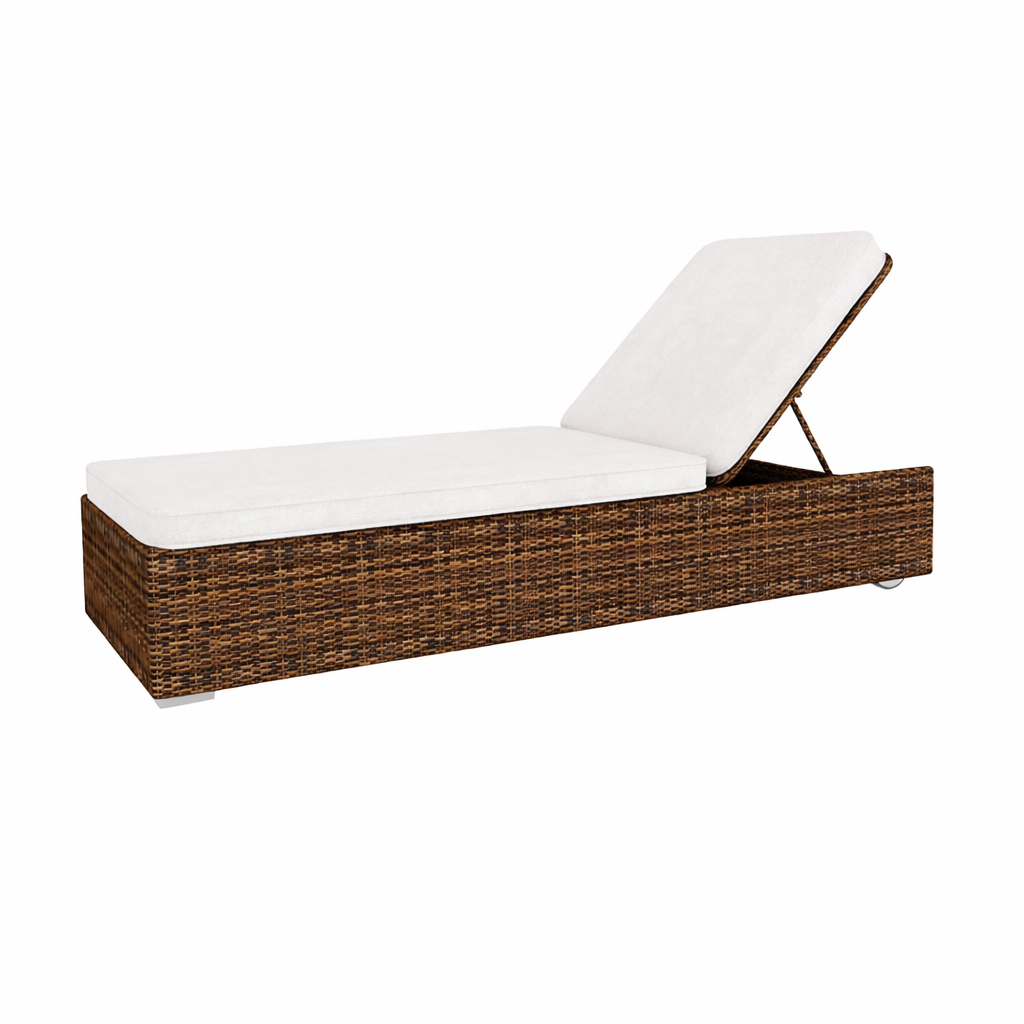 SUN BED WITH CUSHION (AHO/022/015)