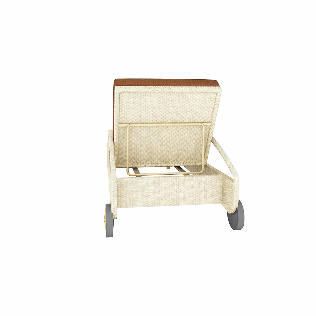 SUN BED WITH CUSHION (AHO/024/001)