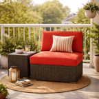 SINGLE SEATER CENTER MODULE WITH CUSHION (AH006/002)
