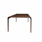 RECTANGULAR DINING TABLE WITH GLASS TOP (AHO/018/019)