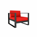 SINGLE SEATER SOFA WITH CUSHION (AHO/050/001)