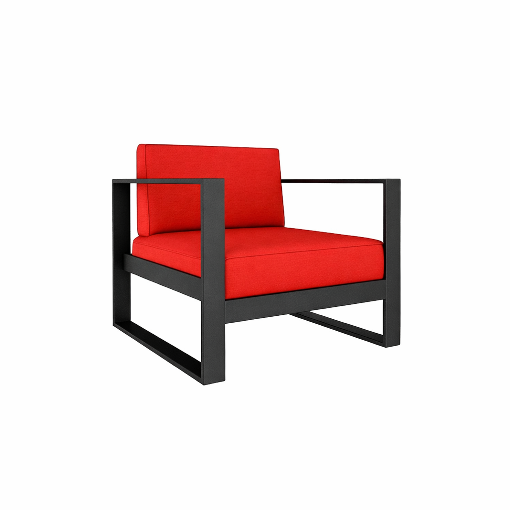 SINGLE SEATER SOFA WITH CUSHION (AHO/050/001)