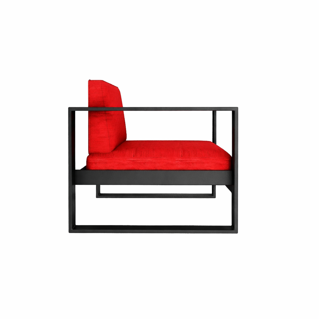 SINGLE SEATER SOFA WITH CUSHION (AHO/050/001)