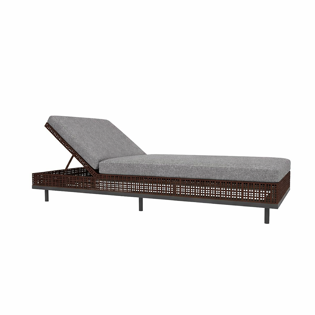 SUN LOUNGER WITH CUSHION (AHO/003/015)