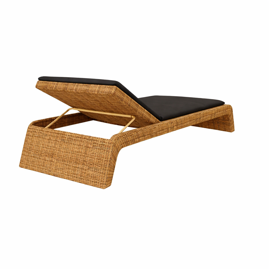 SUN LOUNGER WITH CUSHION (AHO/012/006)