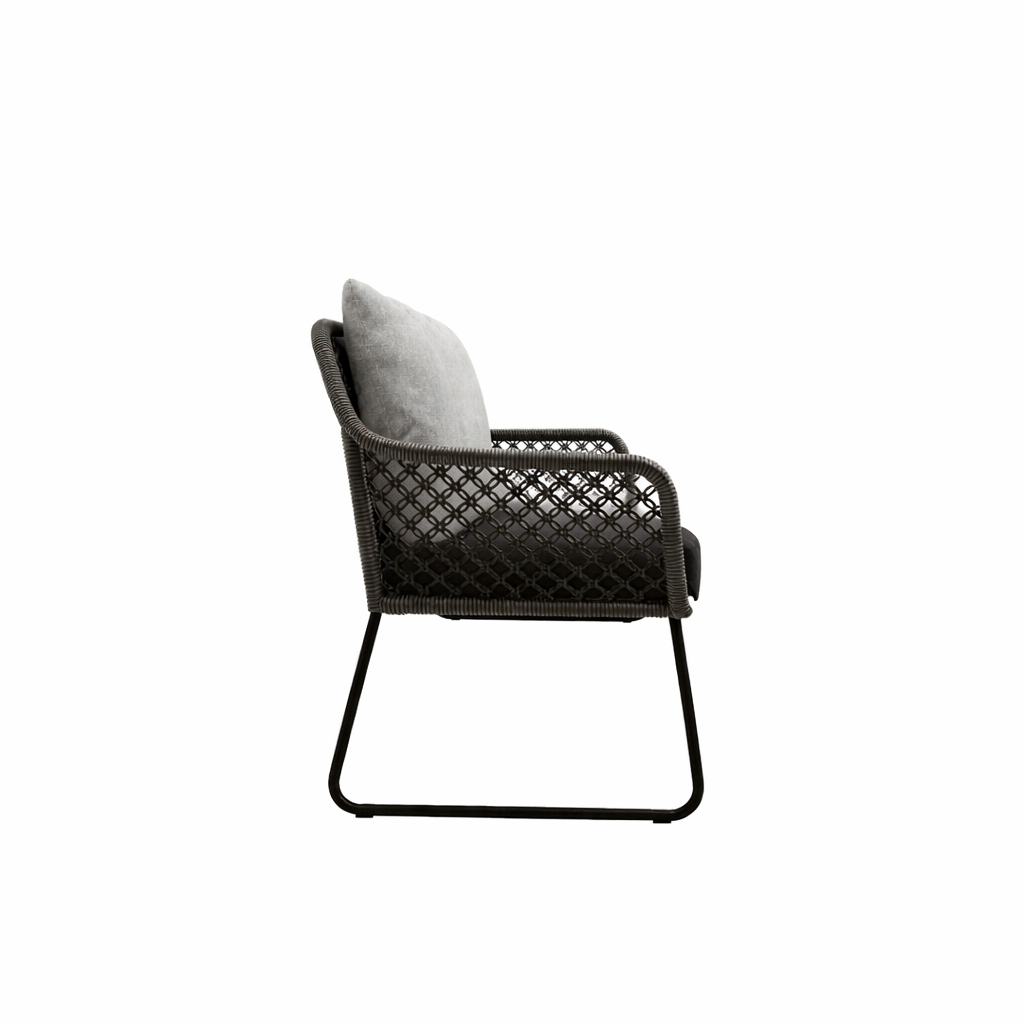 THREE SEATER SOFA WITH CUSHION (AHO/047/007)