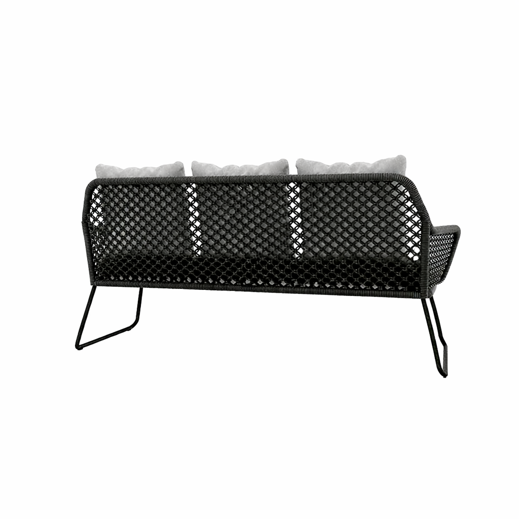 THREE SEATER SOFA WITH CUSHION (AHO/047/007)