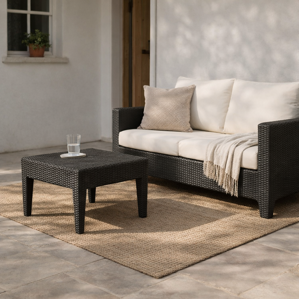 OTTOMAN WITH CUSHION (AHO/008/002)