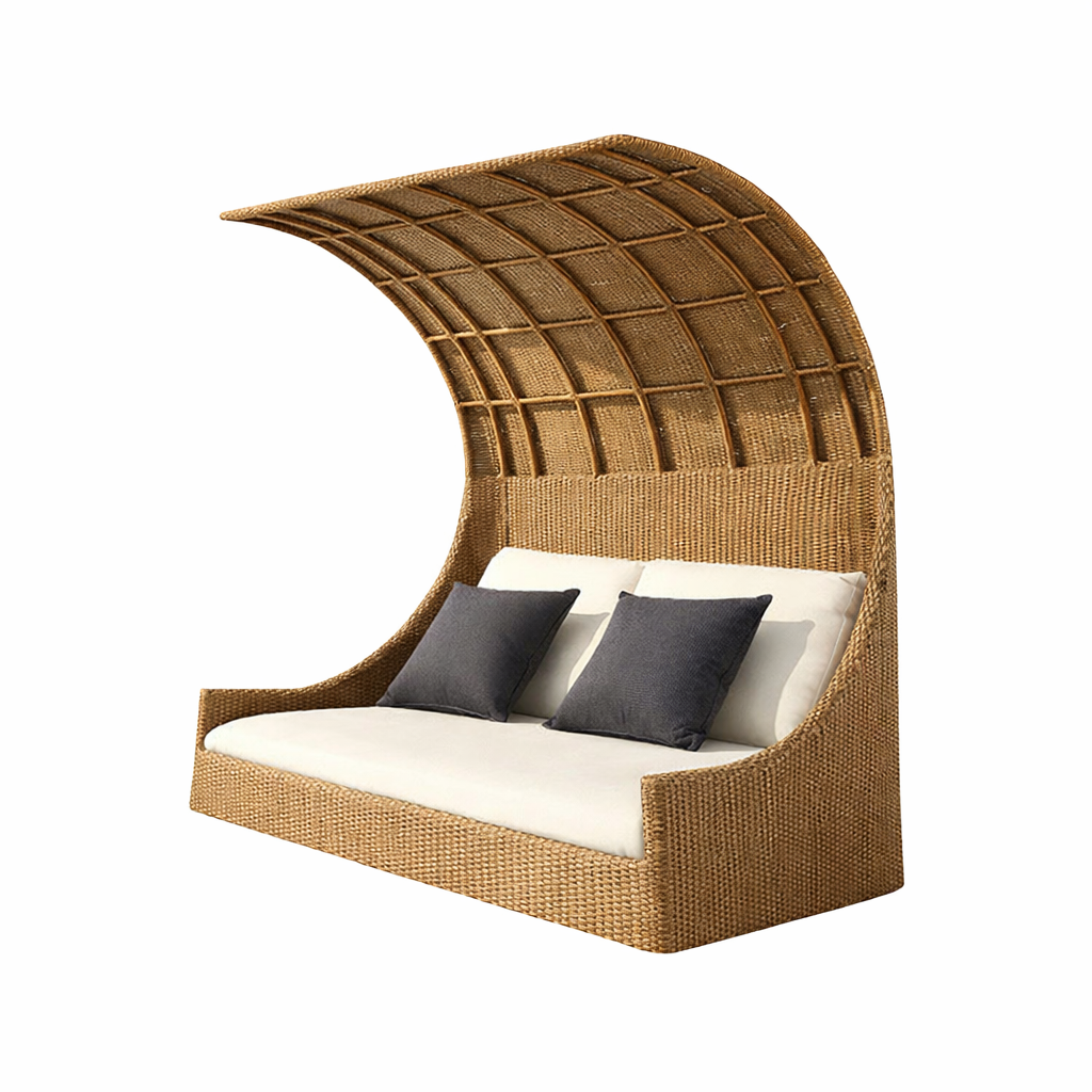 DAY BED WITH CUSHIONS (AHOC/810/001)