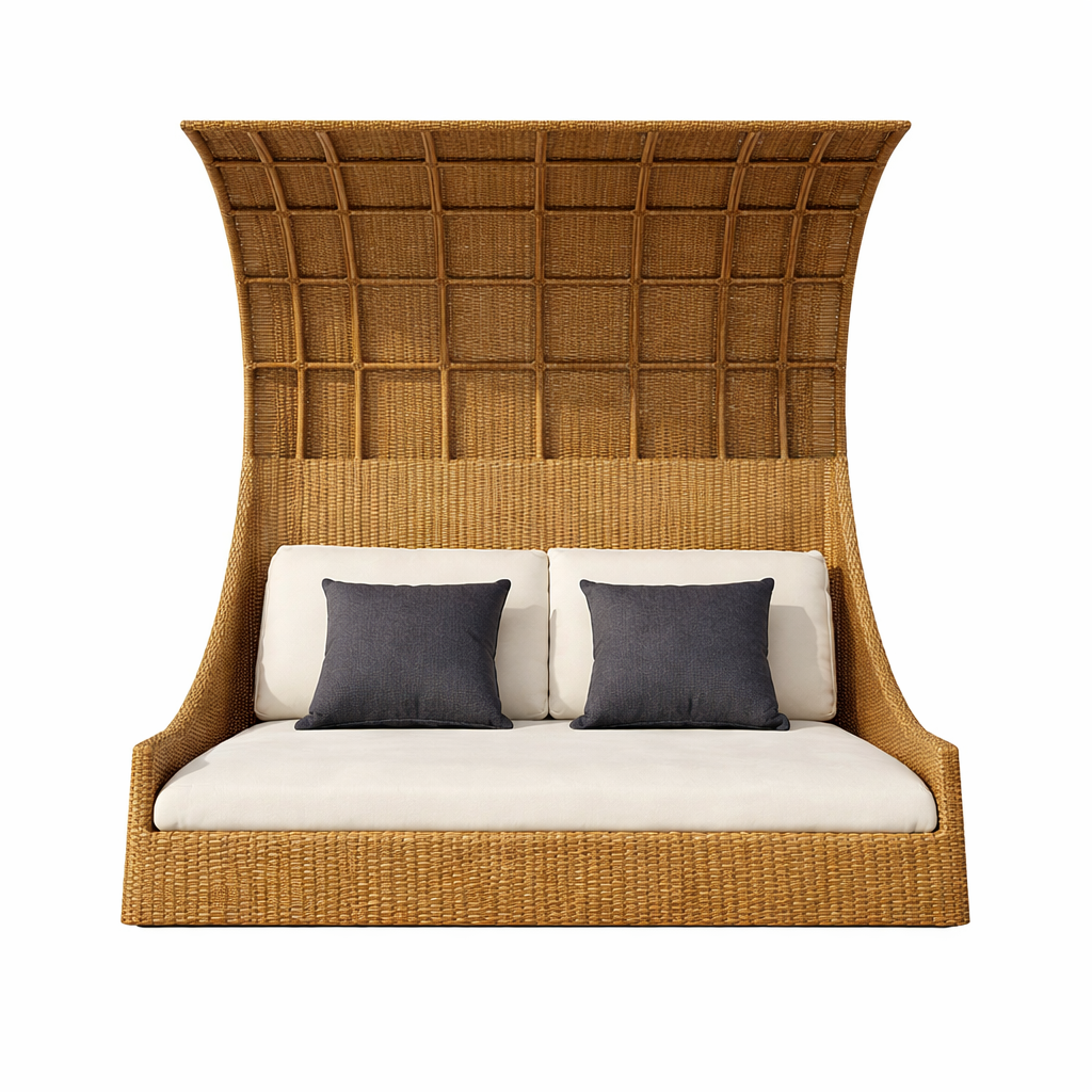 DAY BED WITH CUSHIONS (AHOC/810/001)