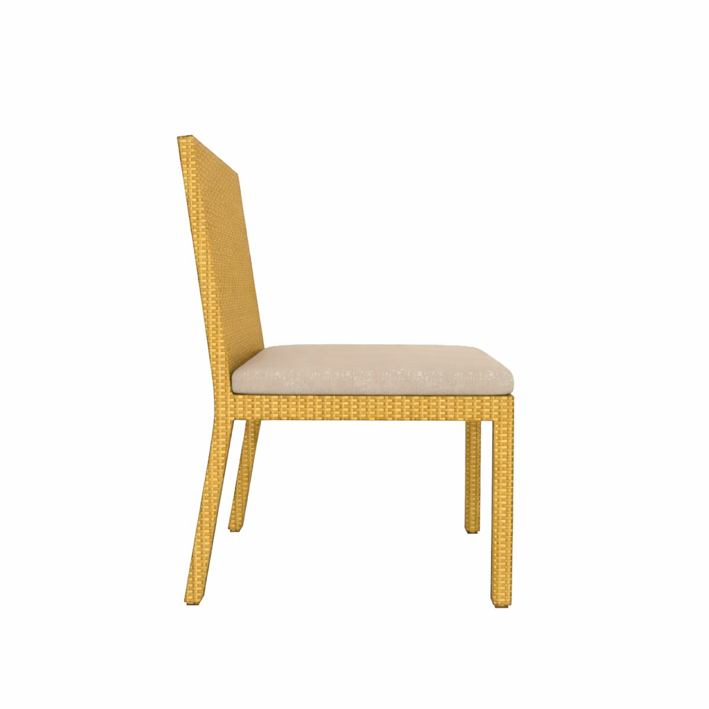 DINING CHAIR WITHOUT ARMS WITH CUSHION (AHO/003/002)
