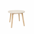 SIDE TABLE WITH GLASS TOP (AHO/016/012)
