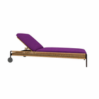 SUN BED WITH CUSHION (AHO/014/021)